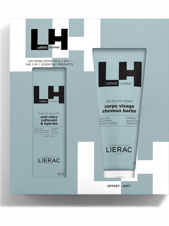 Lierac Homme Σετ Περιποίησης για Αντιγήρανση & Καθαρισμό Σώματος 2τμχ