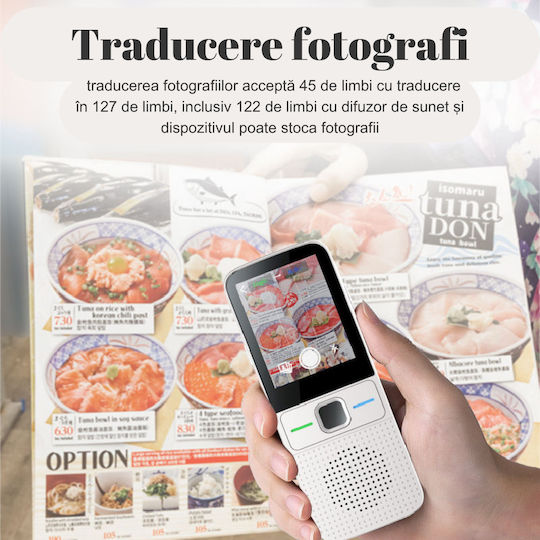 Traducător electronic Bidirectional Translator de Mână