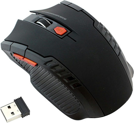 ZE1AK33QWS03 Безжична Ергономична Мишка Черна