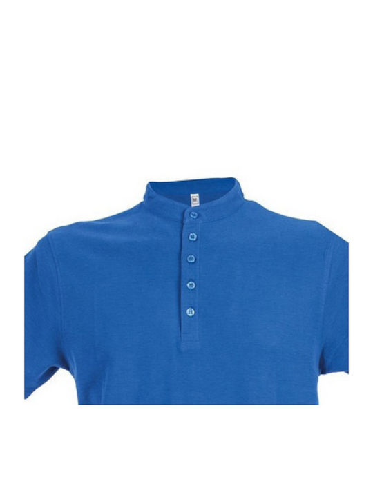 JRC Kuwait Werbe-T-Shirt in Blau Farbe