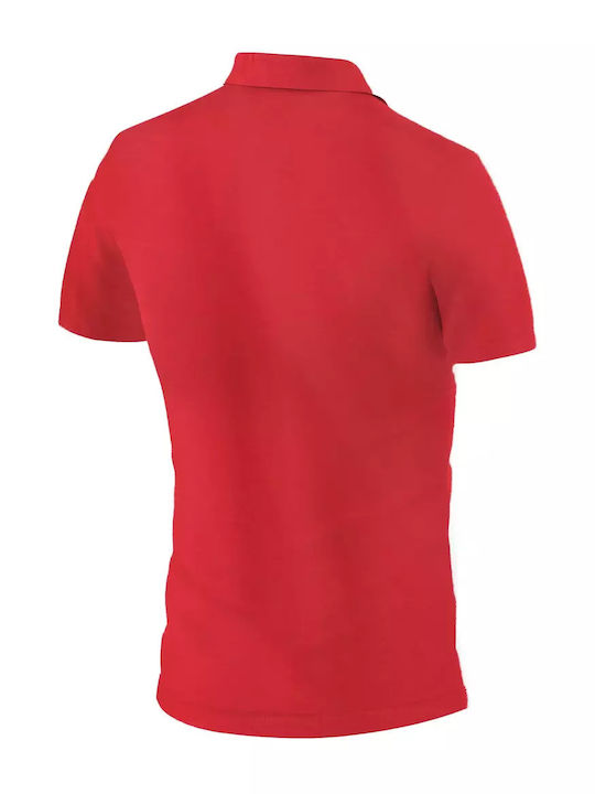 JRC Kuwait Men's Short Sleeve Promotional Blouse Red