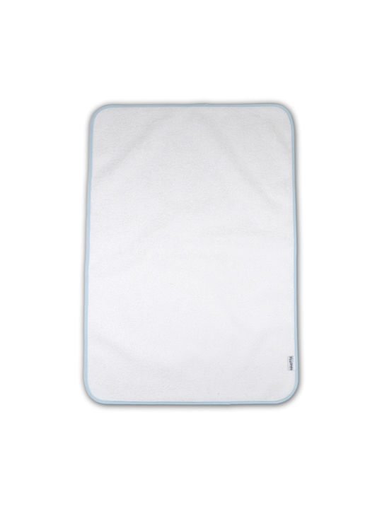 Ninetta Bebe Burp Cloth White