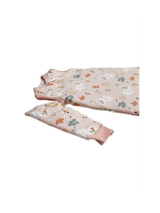 Tender Spring Sleeping Bag with Feet Flex 1 Tog Nude with Detachable Sleeves
