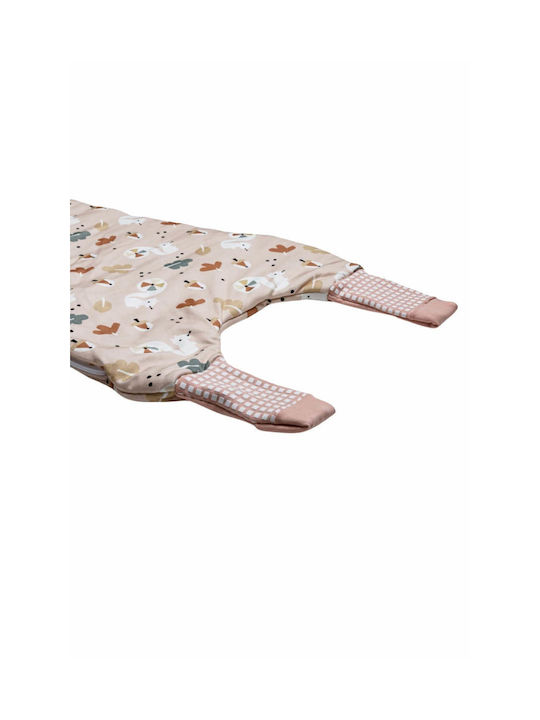 Tender Spring Sleeping Bag with Feet Flex 1 Tog Nude with Detachable Sleeves
