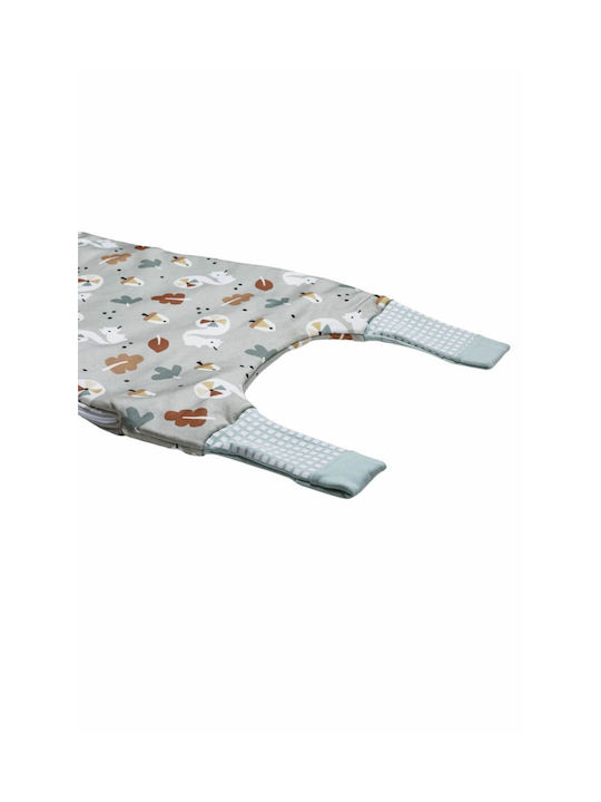 Tender Spring Sleeping Bag with Feet 1 Tog Bay Leaf Mint with Detachable Sleeves