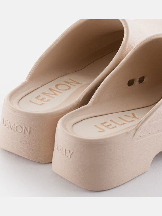 Vegan Σαμπο Beige Lemon Jelly Magnolia 03 Mules