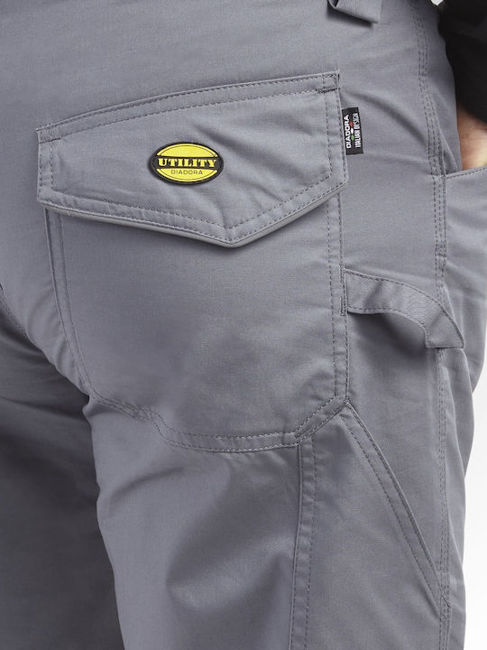 Utility Diadora Pantaloni de Lucru Gri