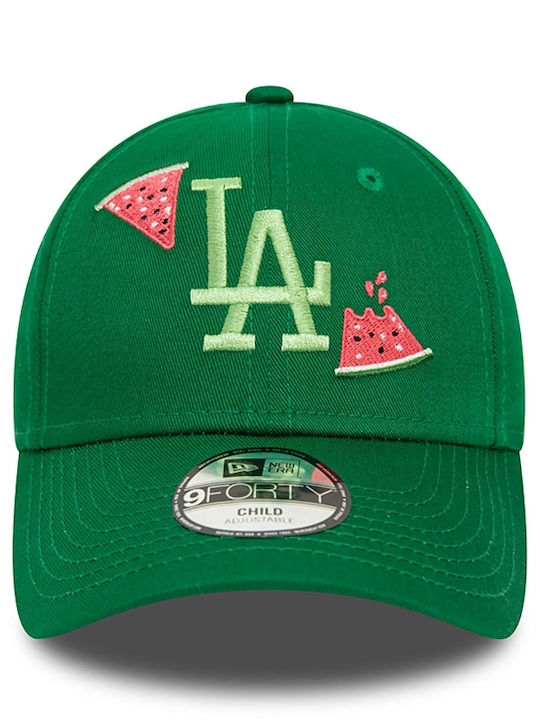 New Era Kids' Hat Fabric 9forty Green