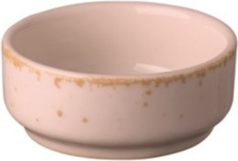 Lukanda Serving Bowl Round made of Porcelain Pink with Diameter 6.5cm 6pcs