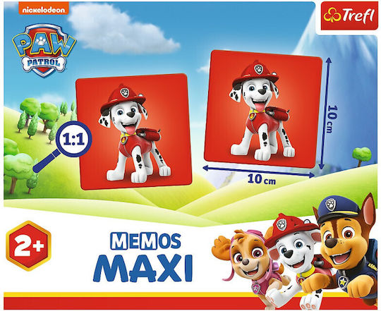 Board Game Memos Maxi Paw Patrol 2+ Years Old (EN) Trefl