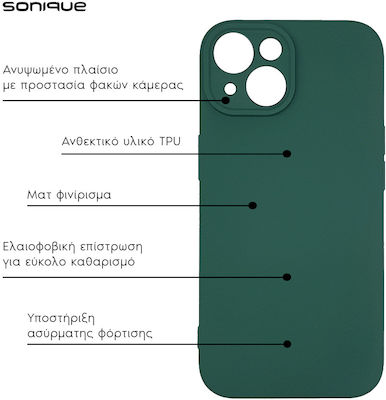 Sonique Back Cover Silicone Green (Xiaomi 13T / 13T Pro)