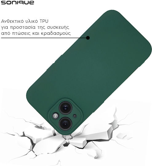 Sonique Σκούρο Back Cover Σιλικόνης Πράσινο (Redmi Note 13 4G)