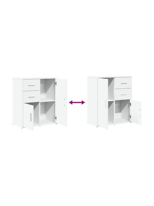 Sideboard Wooden 2τμχ 60x31x70cm