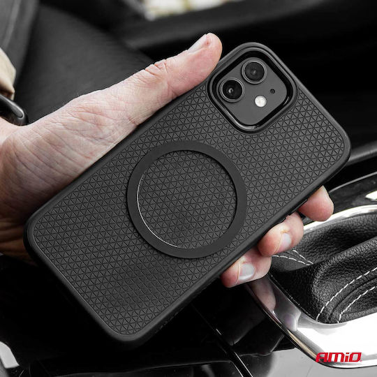 AMiO Auto Handyhalterung mit Magnet Schwarz
