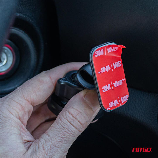 AMiO Suport Auto pentru Telefon cu magnet Neagră