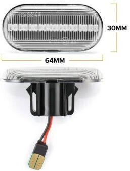 Opel Φλας Led για Opel Movano / Vivaro 50000 2τμχ