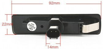 Land Rover Φώτα Πινακίδας Led 12V για Land Rover Freelander / Discovery Sport / Discovery / Range Rover Sport 2τμχ