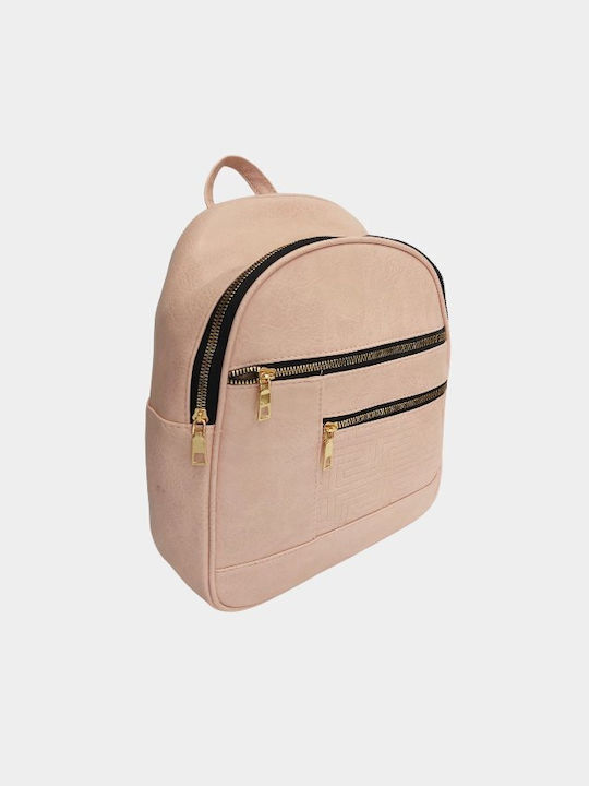 Chris Borsa Women's Bag Backpack Beige