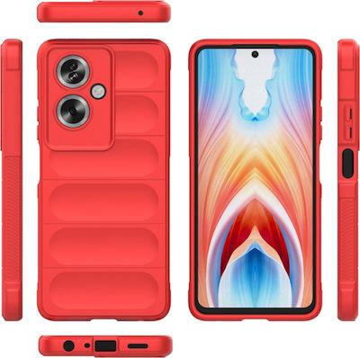 Techsuit Shield Back Cover Silicone Red (OnePlus Nord N30 SE)