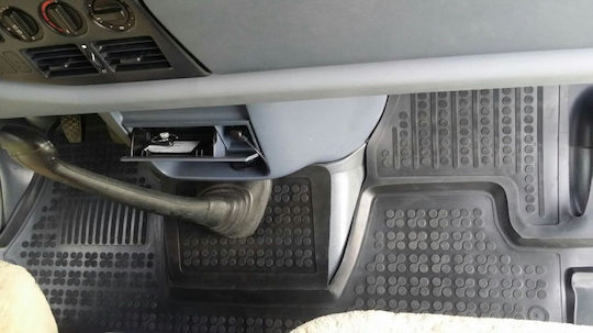 Rezaw Plast Μπροστινό Πατάκι Τύπου Σκαφάκι για Mercedes-Benz Sprinter 2000-2006 Μαύρο