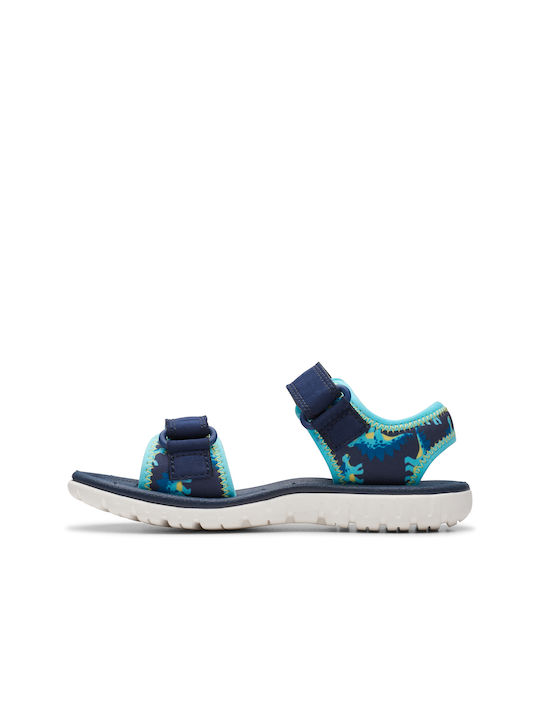 Clarks Kinder Sandalen Surfing Tide T Anatomisch Blau