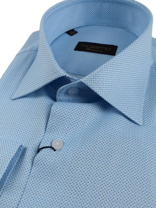 Massimo Veneziani Men's Shirt Light Blue