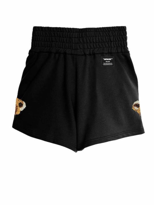 Mod Wave Movement Women's Sporty Shorts black