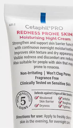 Cetaphil Pro Redness Prone Skin Крем Лице 50мл