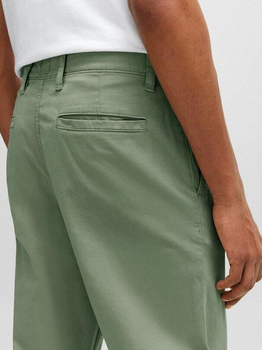 Trousers Chino Elastic in Slim Fit Mintgreen