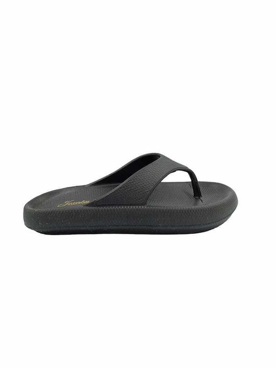 Jomix Frauen Flip Flops in Schwarz Farbe