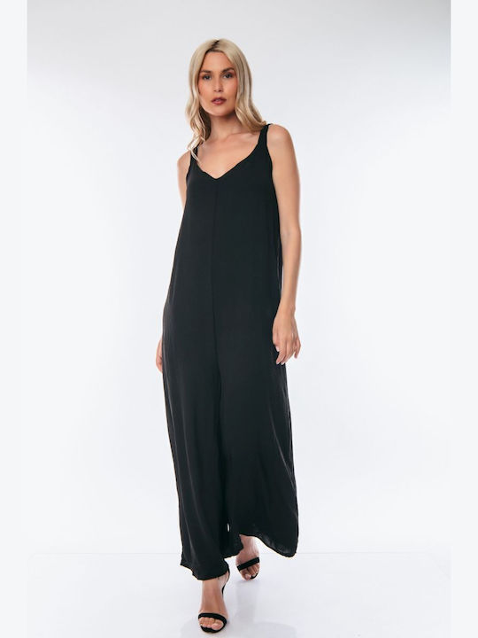 Schwarzer Jumpsuit