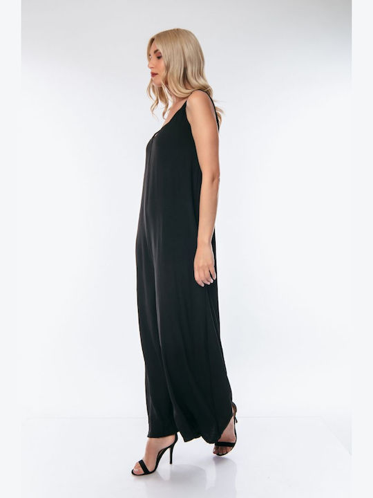 Schwarzer Jumpsuit