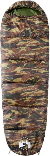 vidaXL Sleeping Bag Μονό Πράσινο