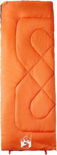 vidaXL Sac de dormit Single Portocaliu