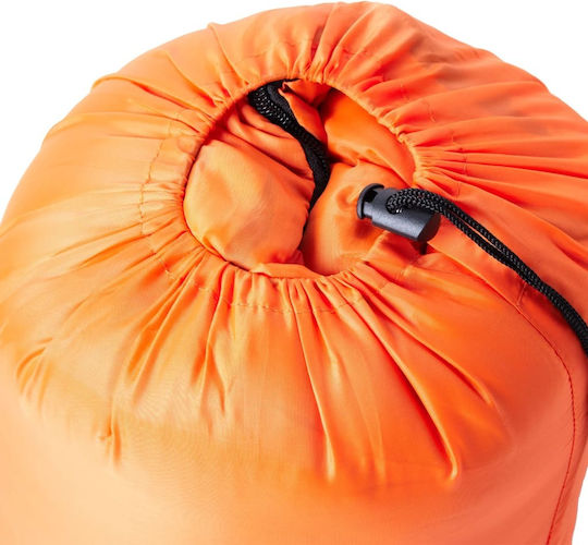 vidaXL Спален чувал Единично Orange
