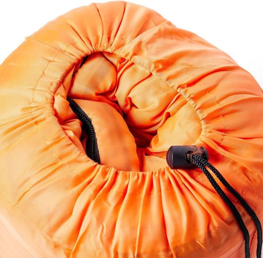 vidaXL Sleeping Bag Μονό Πορτοκαλί