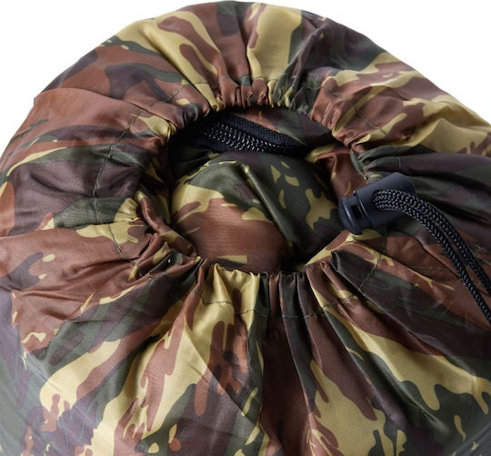 vidaXL Sleeping Bag Μονό Πράσινο