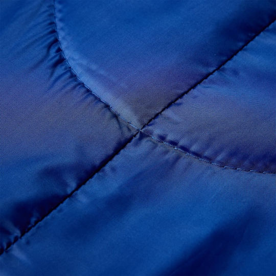 vidaXL Sac de dormit Dublu Albastru