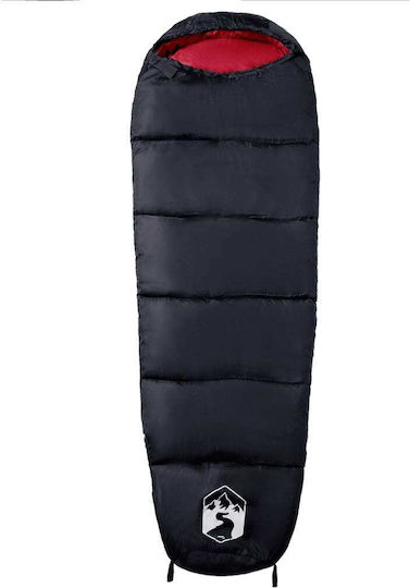 vidaXL Sleeping Bag Single Red