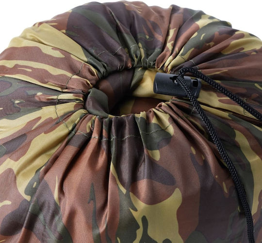 vidaXL Schlafsack Einzeln Green