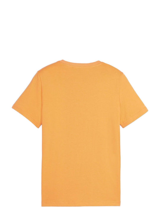 Puma Kids T-shirt Orange Logo