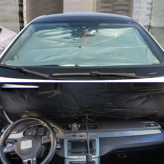 Internal Car Windshield Sunshade Umbrella 140x79cm