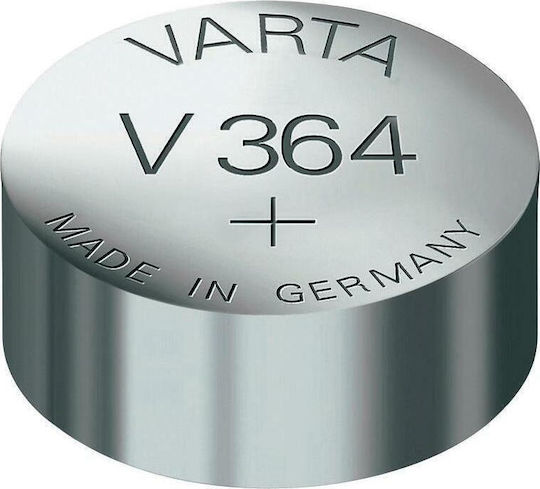 Varta V364 Μπαταρία Silver Oxide Ρολογιών SR60 1.55V 1τμχ