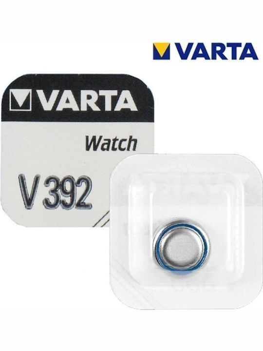 Varta V392 Μπαταρία Silver Oxide Ρολογιών SR41 1.55V 1τμχ