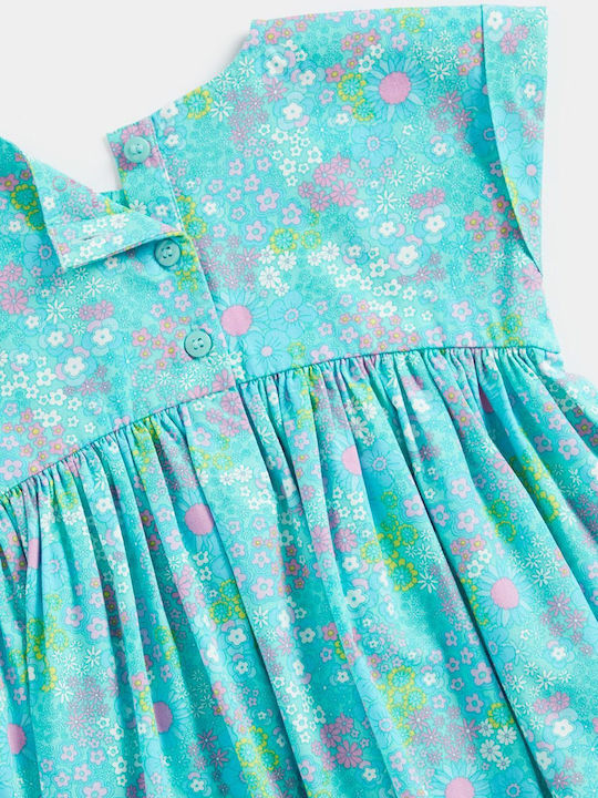 Υφαντό Girls Dress Floral Multicolour
