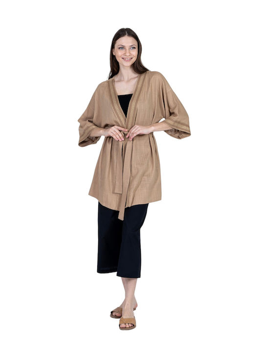 Γυναικείο Κιμονό Beige