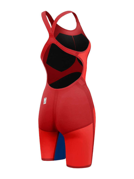 Speedo Γυναικείο Αγωνιστικό Ολόσωμο Μαγιό Κολύμβησης Κόκκινο
