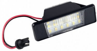 Φώτα Πινακίδας Led για Nissan Qashqai / Juke / X-Trail / NV200 / Primera 50000 2τμχ