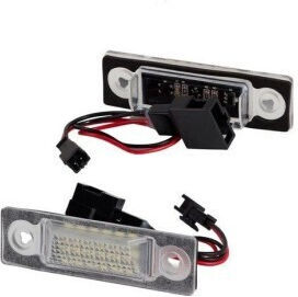 Lumini pentru plăcuțele de înmatriculare Lumini LED pentru Seat Alhambra 1996-2010 2buc