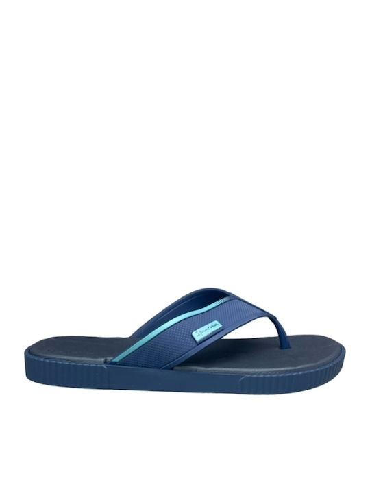 Vintage Ad Slapi Bărbați Flip Flops Albăstrii